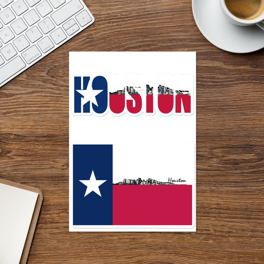 Houston Sticker sheet